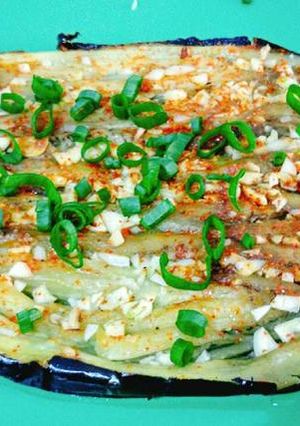 รูปของ มะเขือย่างกระเทียม (蒜香烤茄子)