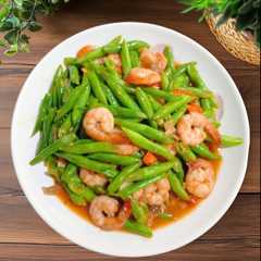 Tumis buncis udang-レシピのメイン写真