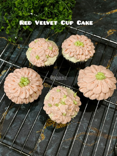 Foto resep Red Velvet Cup Cake Ekonomis