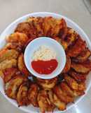 Cà tím chiên phô mai