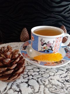 عکسی از دستور چای کیوی