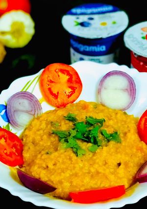 A picture of Vegetable Oats Upma.