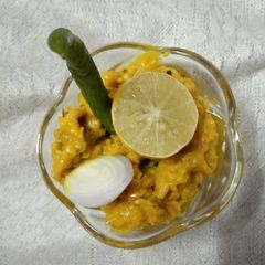 A picture of Tawa besan.