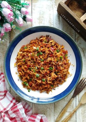 Foto resep Tongkol suwir pedas