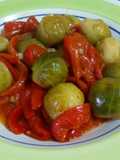 Coles de bruselas agridulces