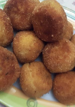 عکسی از دستور توپک سیب زمینی