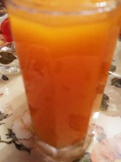 صورة لوصفة عصير الجزر