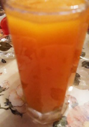 صورة لوصفة عصير الجزر