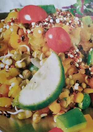 A picture of Resolutions Sprouts Quinoa Salad.
