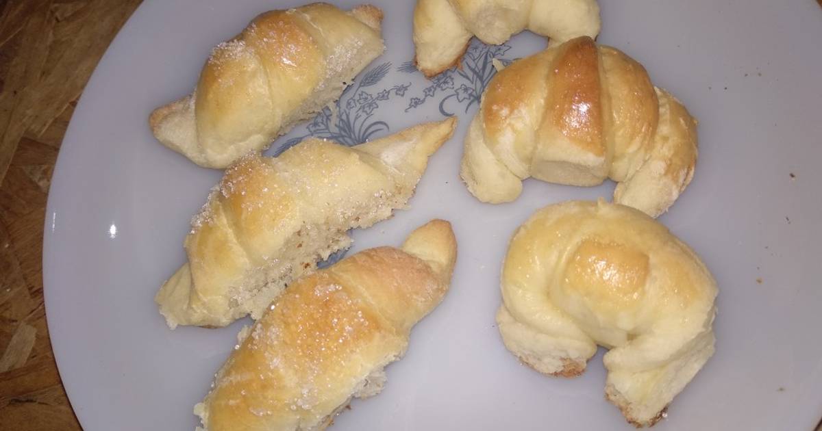 Croissant dulces y salados Receta de Antoo Llorens- Cookpad