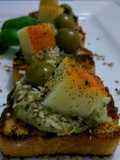 Tapitas con alioli al pesto!