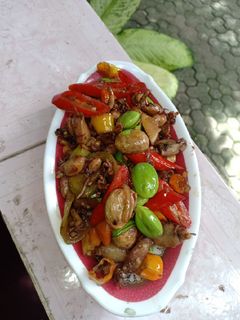 Foto resep Tumis cumi asin petai