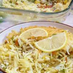 صينية رز بالقشطة-レシピのメイン写真