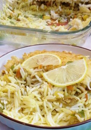 صورة لوصفة صينية رز بالقشطة