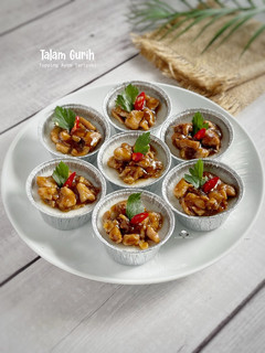 Foto resep Talam Gurih Topping Ayam Teriyaki
