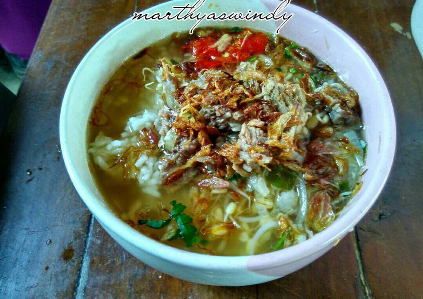 Soto Sapi Kuah Bening