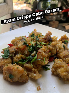 Foto resep Ayam Crispy Cabe Garam