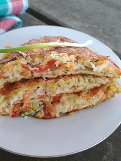 Foto resep Telur Dadar Rebon
