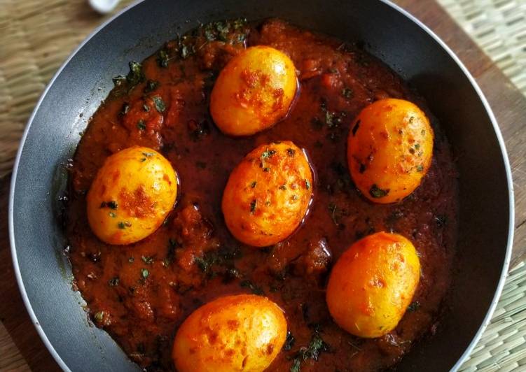 Easiest Way to Prepare Super Quick Homemade Dhaba Style Egg Masala