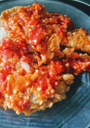 Foto resep Ayam crispy geprek
