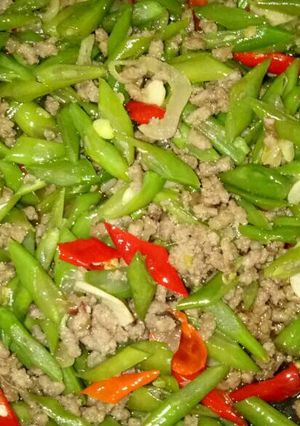 Foto resep Tumis buncis daging