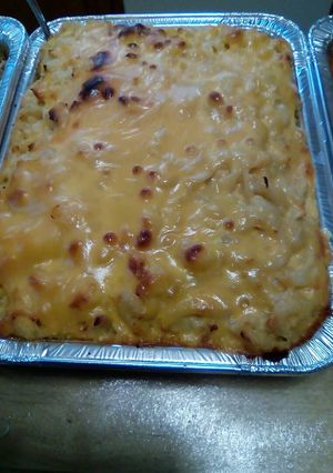 A picture of Baked Pasta & Cheese.
