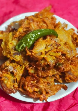 प्याज़ के पकोड़े रेसिपी मुख्य फोटो