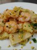 Calamarata con Gamberetti e Granella di Pistacchio di Bronte