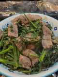 Bò xào rau tần ô