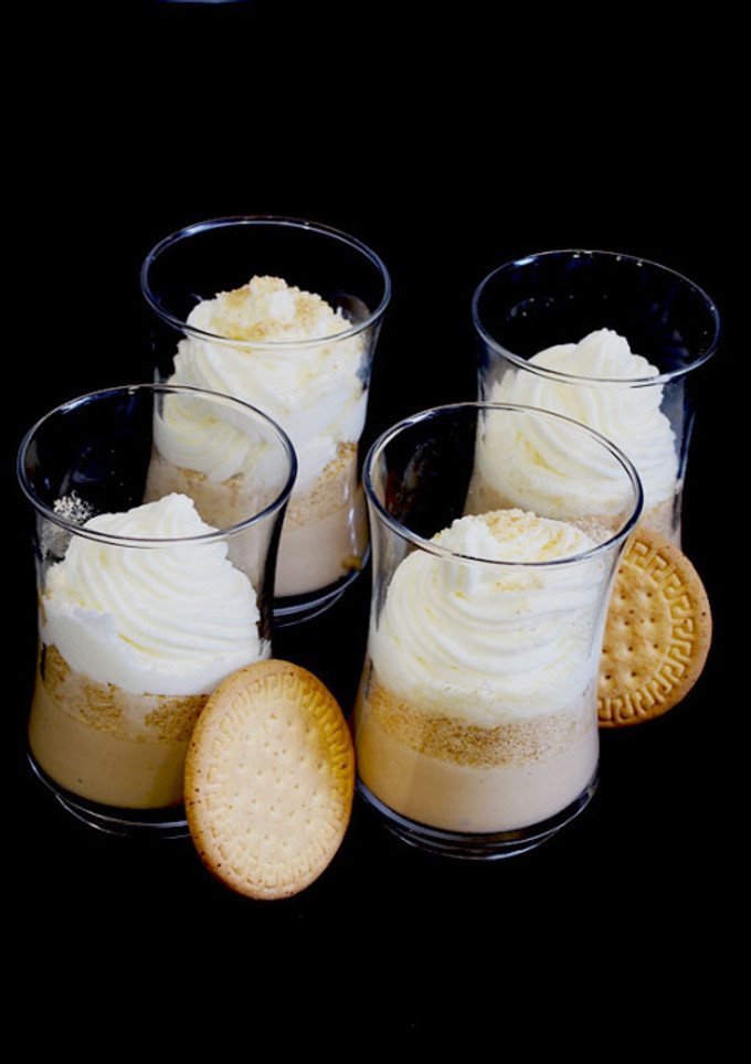 Una foto de Mousse de galleta María