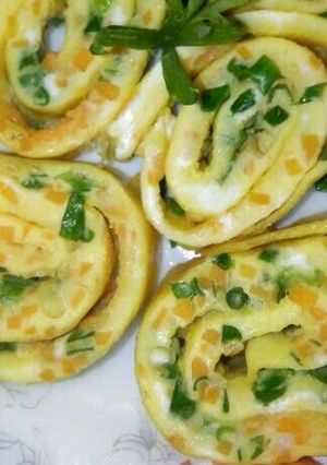Hình của món Trứng cuộn.