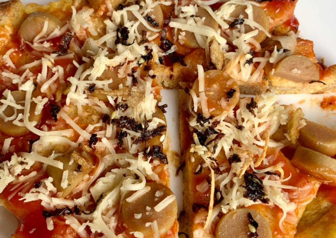Pizza roti gandum