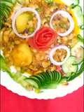 Patato Lobia peas ka salan