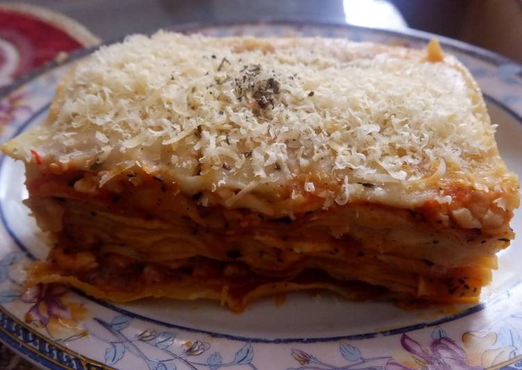 Resep: LezatLasagna Chicken Bolognese
