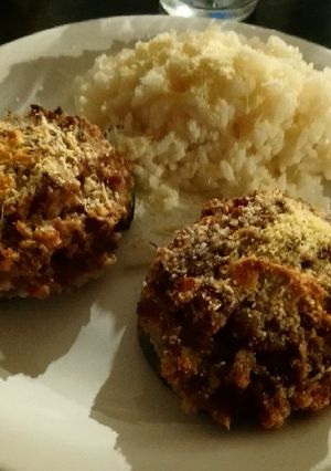Una foto de Zapallitos rellenos