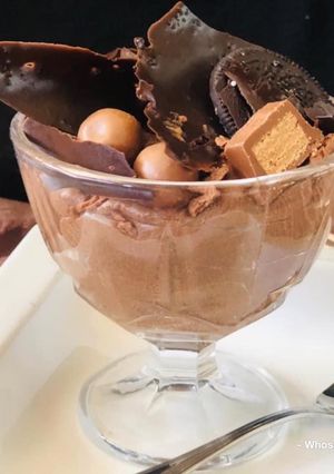 A picture of Whosayna’s Decadent Chocolate Custard.