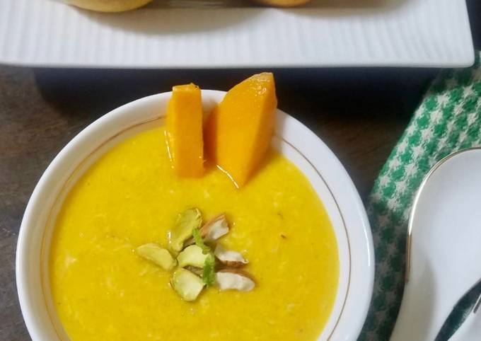 Steps to Make Favorite Alphonso Mango Kheer