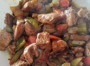 Foto principal de Pavo con sofrito de verduras