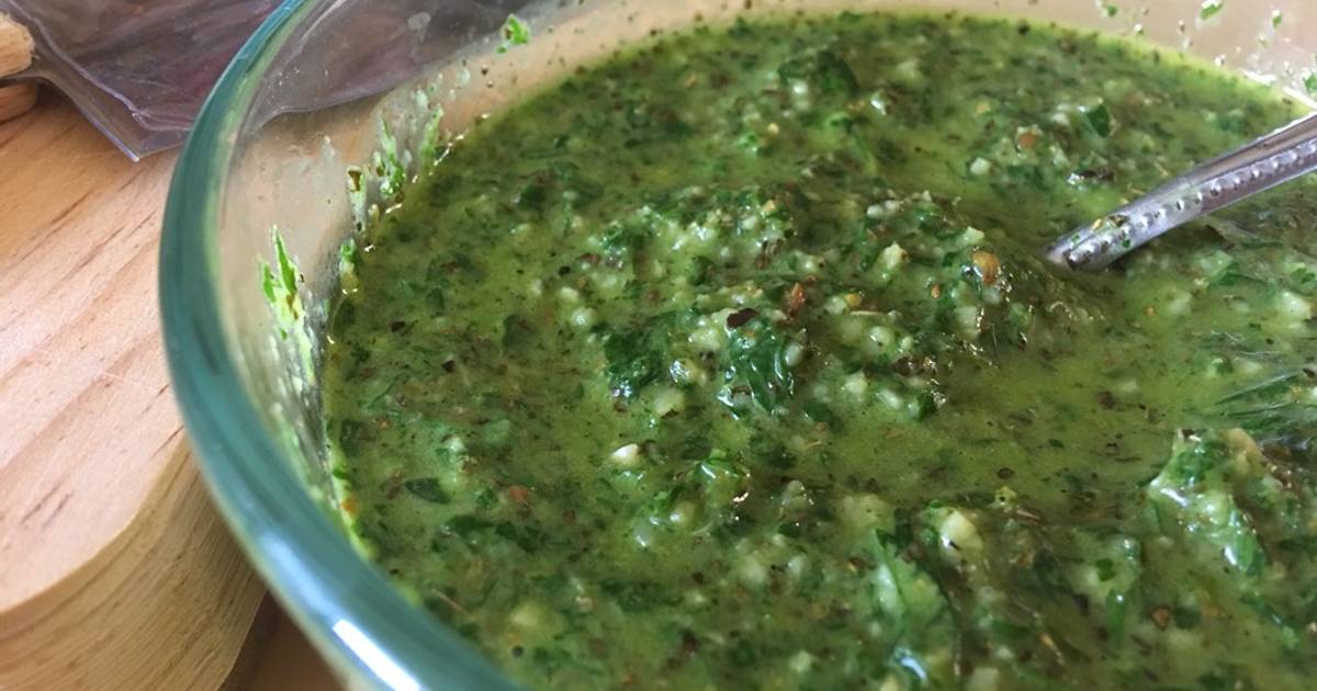 Chimichurri mexicano - 11 recetas caseras- Cookpad