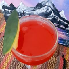 A picture of Watermelon juice.