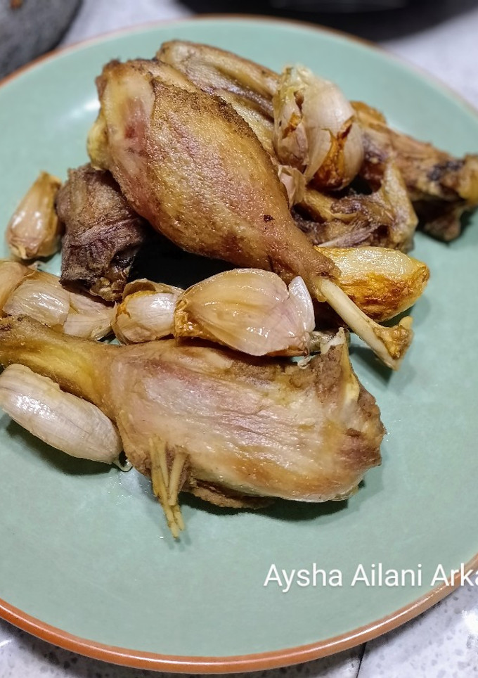 Foto resep Bebek Goreng Bawang Putih
