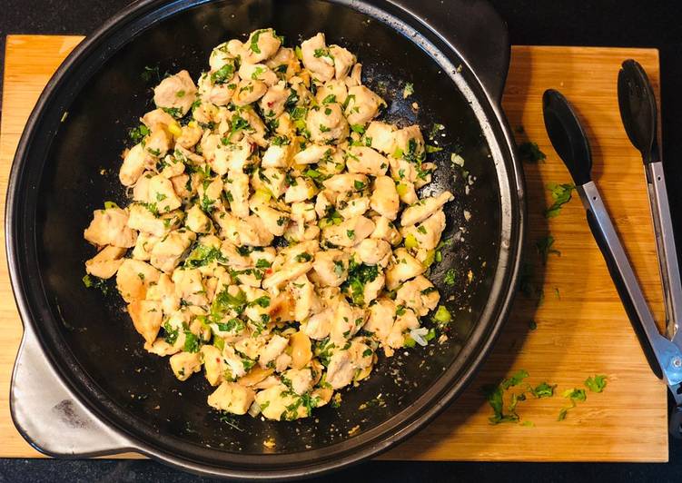 Simple Way to Make Quick Parmesan herb chicken