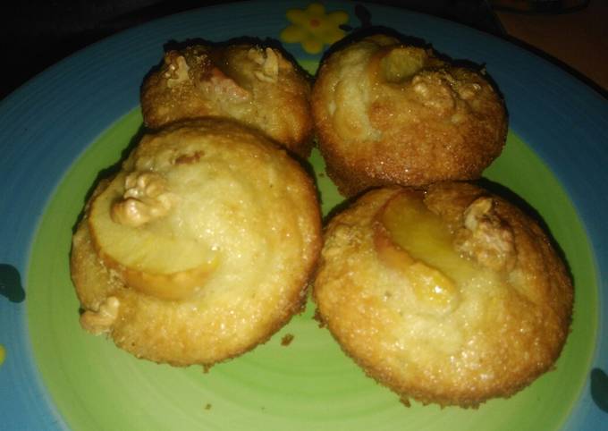 Muffins de manzana con azúcar mascabo ?? Receta de MAMUCHA SILVIA ?-  Cookpad