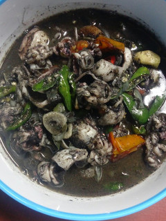 Foto resep Cumi masak hitam pedas