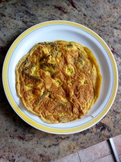 Una foto de Tortilla de espárragos trigueros