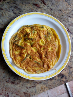 Una foto de Tortilla de espárragos trigueros