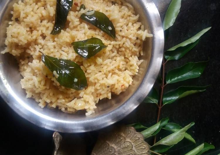 Recipe of Any-night-of-the-week Puliyodharai