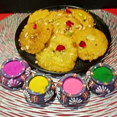 A picture of Holi Special Malpua.