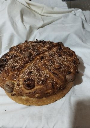 Φωτογραφία της συνταγής Χριστόψωμο (2η συνταγή)