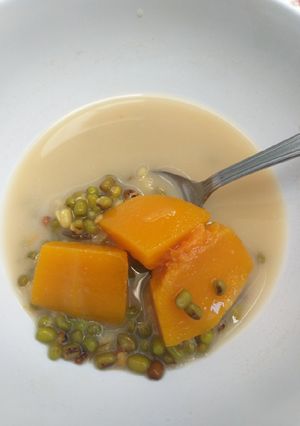 Foto resep Kolak susu kacang hijau